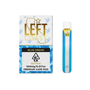 Left Coast Blue Dream- Premium 1G THC Pod