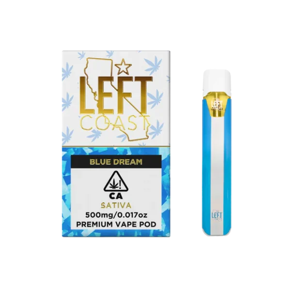 Left Coast Blue Dream- Premium 1G THC Pod