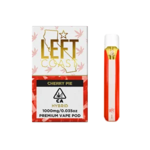 Left Coast Cherry Pie- Premium THC Pod 1G