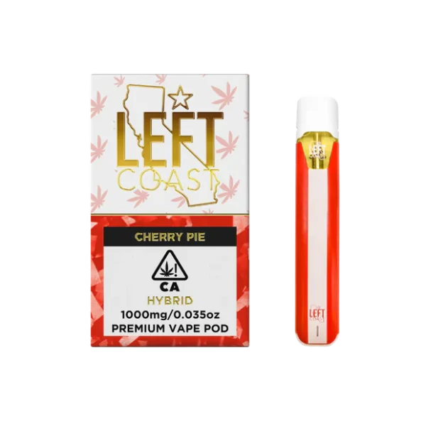 Left Coast Cherry Pie- Premium THC Pod 1G