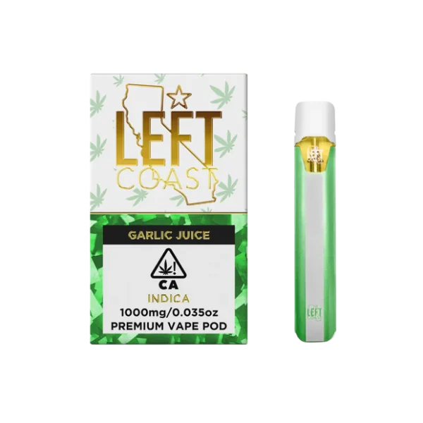 Left Coast Garlic Juice- CDT- Premium THC Pod 1G