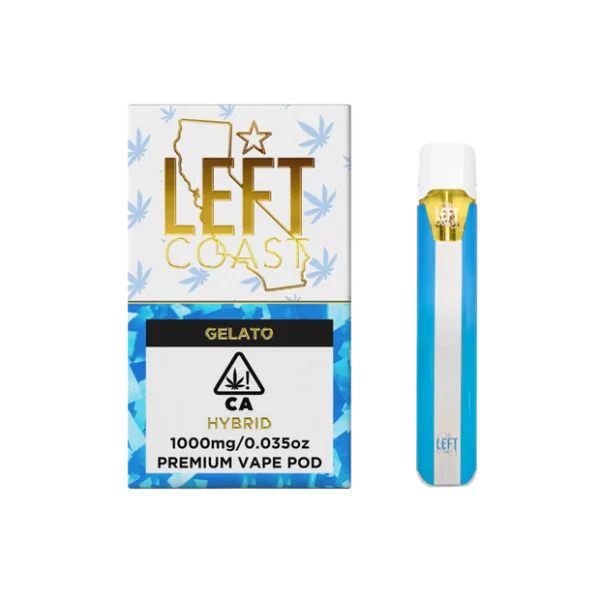 Left Coast Gelato- Premium THC Pod 1G