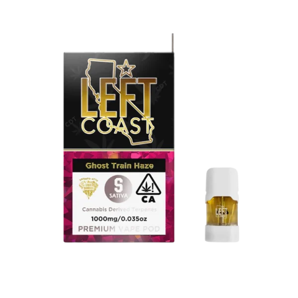 Left Coast Ghost Train Haze - CDT Premium 1G Pod