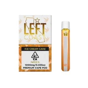 Left Coast Ice Cream Cake- Premium THC Pod 1G