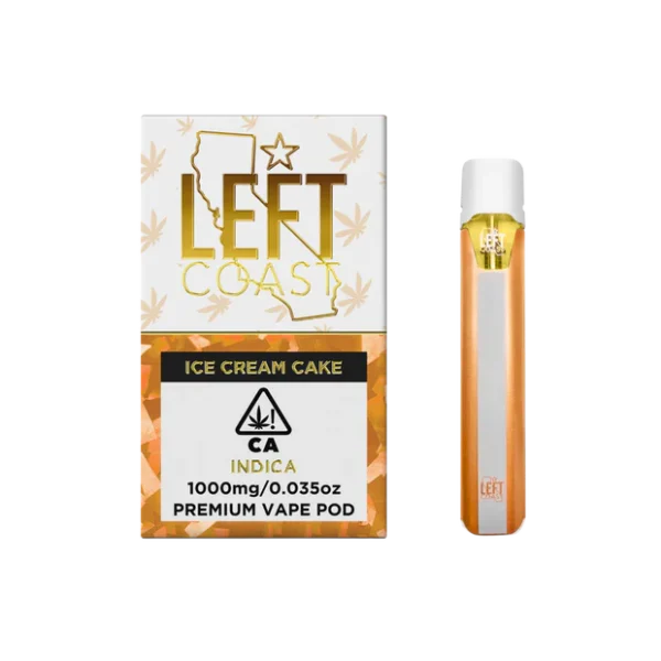 Left Coast Ice Cream Cake- Premium THC Pod 1G