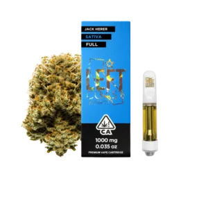 Left Coast Jack Herer - Premium THC Cartridge 1G