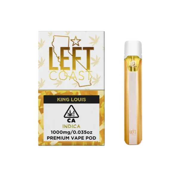 Left Coast King louis - Premium 1G THC Pod