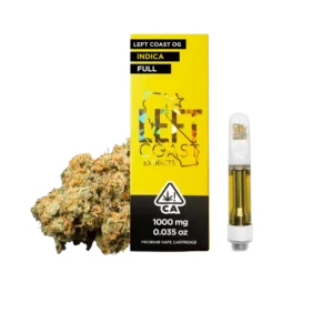 Left Coast Left Coast OG- Premium THC Cartridge 1G