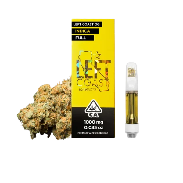 Left Coast Left Coast OG- Premium THC Cartridge 1G