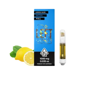 Left Coast Lemon Haze- Premium THC Cartridge 1G