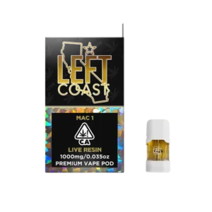 Left Coast Mac 1- Premium Live Resin Pod 1G