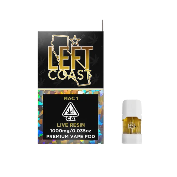 Left Coast Mac 1- Premium Live Resin Pod 1G