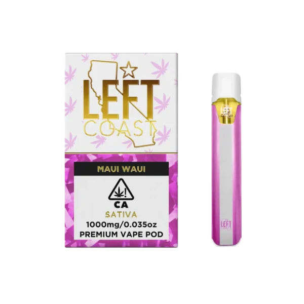 Left Coast Maui waui- Premium 1G THC Pod