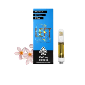 Left Coast Maui Wowie - Premium THC Cartridge 1G