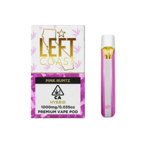 Left Coast Pink Runtz Premium 1G THC Pod