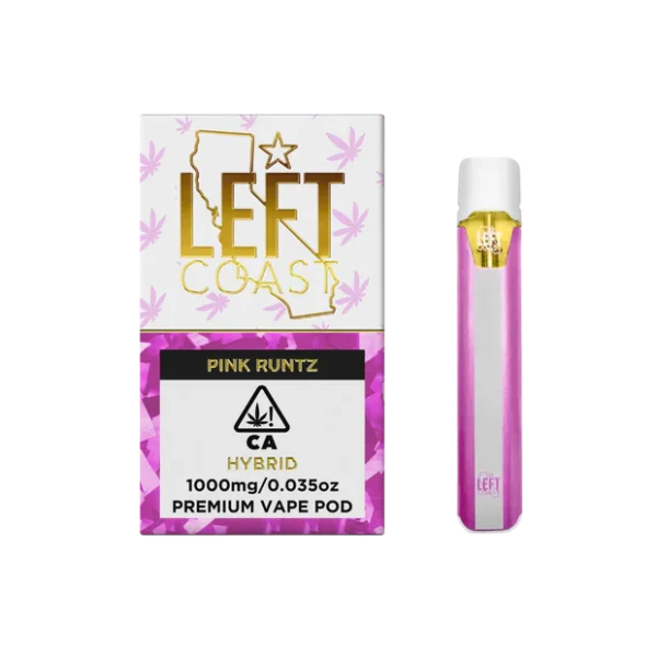 Left Coast Pink Runtz Premium 1G THC Pod