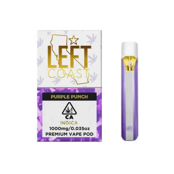 Left Coast Purple Punch - Premium THC POD 1G