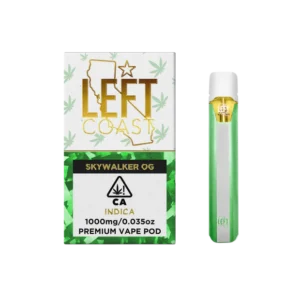 Left Coast Skywalker OG- Premium THC Pod 1G