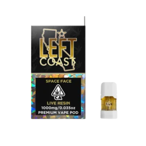 Left Coast Space Face- Premium Live Resin Pod 1G