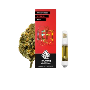 Left Coast Trainwreck- Premium THC Cartridge 1G